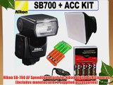 Nikon SB-700 AF Speedlight Flash   Accessory Kit