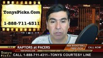 Indiana Pacers vs. Toronto Raptors Free Pick Prediction NBA Pro Basketball Odds Preview 3-16-2015