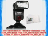 Bower SFD728N Automatic TTL Flash for Nikon D3000 D3100 D3200 D3300 D5000 D5100 D5200 D5300