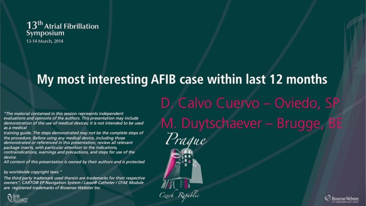 My most interesting Afib case within the last 12 months