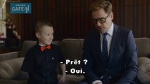 Un enfant reçoit une prothèses des mains d'iron man himself