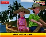 Row Row Row Your Boat - English Nursery Rhyme 3D Animated