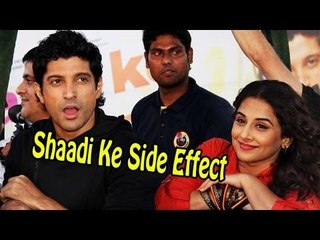 Vidya Balan & Farhan Akhtar Promoting Film "SKSE"
