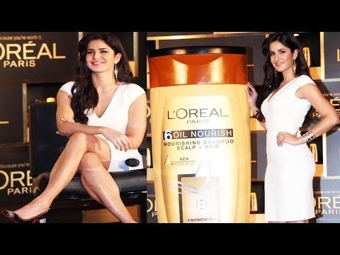 Katrina Kaif Looking Hot & Sexy @ Loreal Paris New Hair Launch