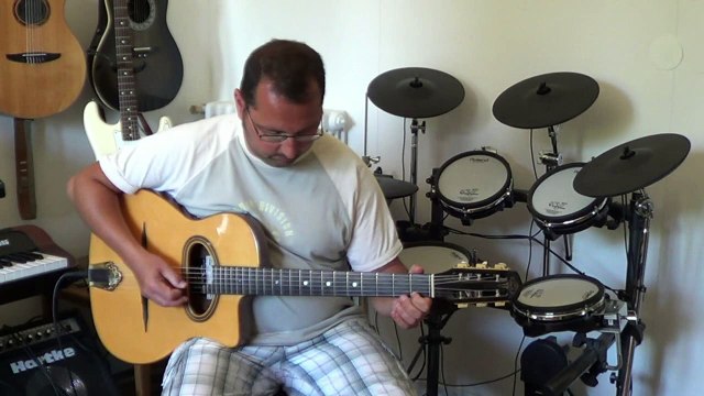 Improvisation guitare manouche par Fab Zeman