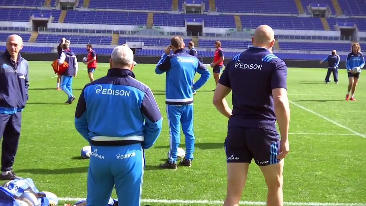 Six nations: l'Italie se prépare à affronter la France