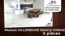A vendre - VILLENEUVE DASCQ (59650) - 5 pièces