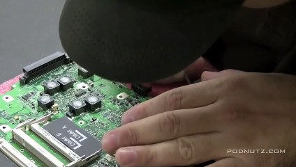 Laptop repair videos - Power Jack Dell B130_(480p)