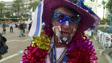 Netanyahu faz comício antes de eleição acirrada