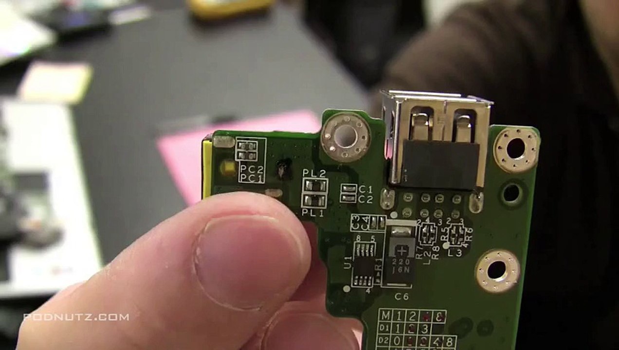 Laptop repair videos - Power Jack Fix Aspire 3680_(480p)
