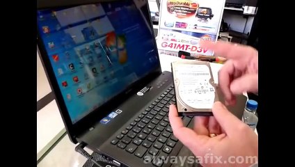 Laptop slow due to faulty Hard Disk troubleshoot and repair_(480p)