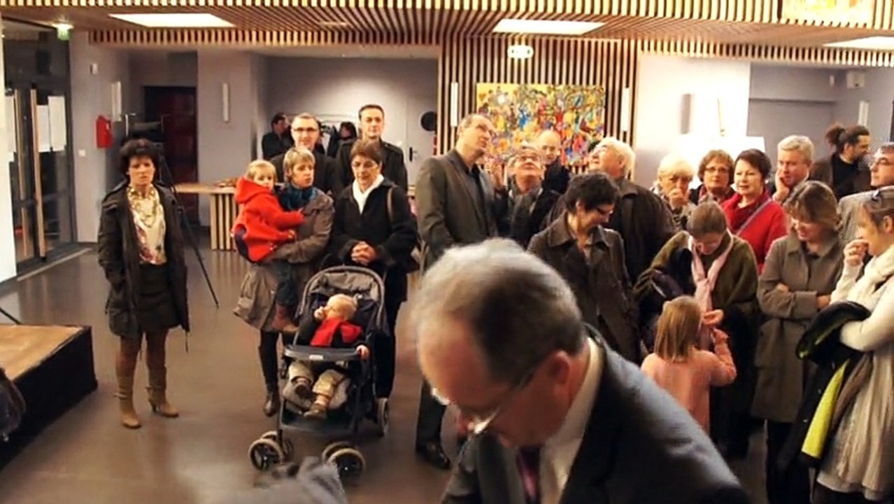 Inauguration de l'atelier des arts - Changé 53810