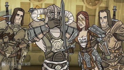 How It Should Have Ended  Video Games - Skyrim