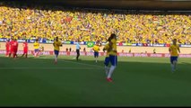 Neymar Free Kick Goal vs Panama - 03/06/2014