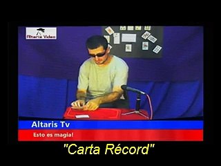 Truco de magia: Carta Récord (En vivo, 4to programa, 14/03/2015)