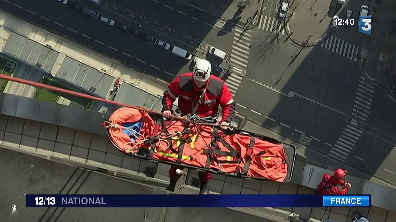 Les GRIMP, sapeurs-pompiers de l'extrême