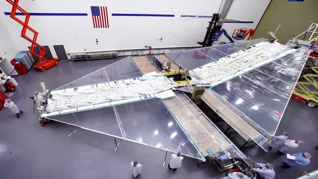 James Webb Space Telescope (JWST) Sunshield Deployment Test