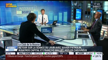 Le Club de la Bourse: Xavier Patrolin et François Mallet – 16/03