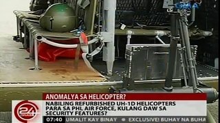 Nabiling refurbished UH-1D helicopters para sa PHL Air Force, kulang daw sa security features?
