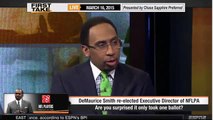 ESPN First Take - DeMaurice Smith re-elected Executive Director of NFLPA