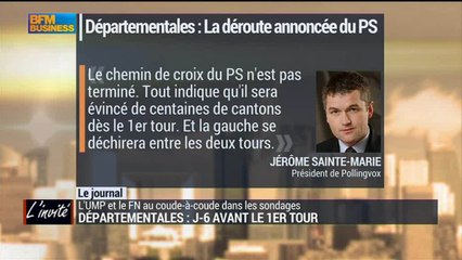 Départementales : La déroute annoncée du PS