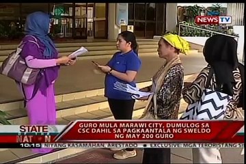 SONA: Guro, dumulog sa CSC dahil sa pagkaantala ng sweldo ng may 200 guro
