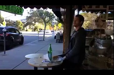 robotic human - what a style to eat