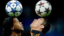Ronaldinho vs Cristiano Ronaldo Freestyle Skills ● Crazy Tricks Ever