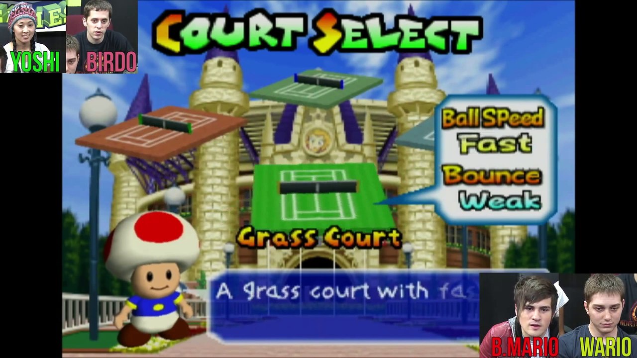 MARIO TENNIS THROWBACK (Game Bang)