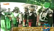 Pakistan vs India Wagah Border Ceremony on independance day