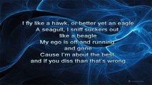 Beastie Boys - Make Some Noise, lyrics on screen