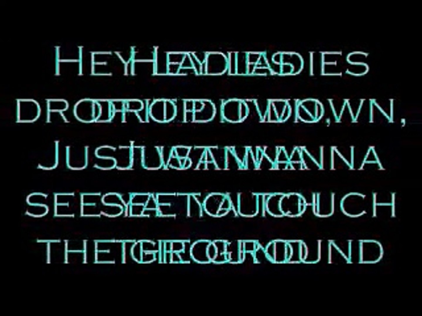 ⁣Belly Dancer (Bananza) - Akon  (lyrics)