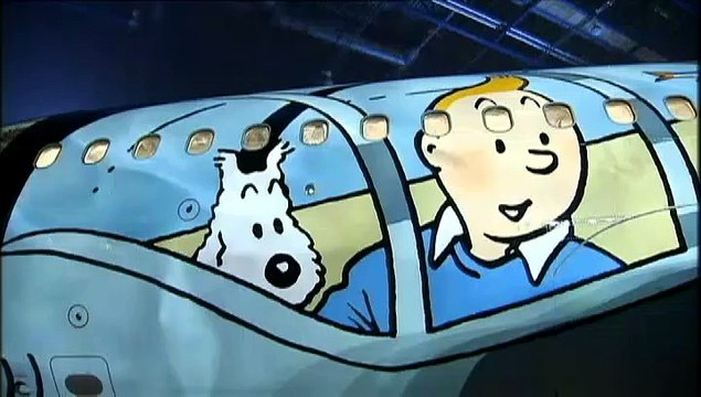 Rackham, le nouvel Airbus de Brussels Airlines, aux couleurs de Tintin