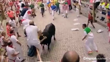 Three gored at Pamplona bull fighting festival