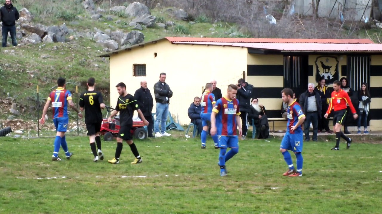 Εκτέλεση φάουλ του Δημόπουλου στο Πρόδρομος - Γοργογύρι