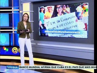 Marchas a favor y en contra de Dilma son tema recurrente en internet