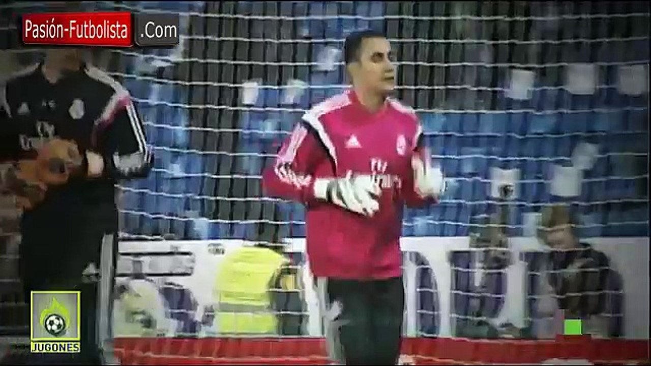 Epic Fail- de Iker Casillas que nadie vio durante el calentamiento Real Madrid 2-0 Levante 2015‬ - hd