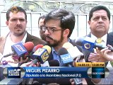 Pizarro: Problemas de los venezolanos no se resuelven con un ejercicio militar