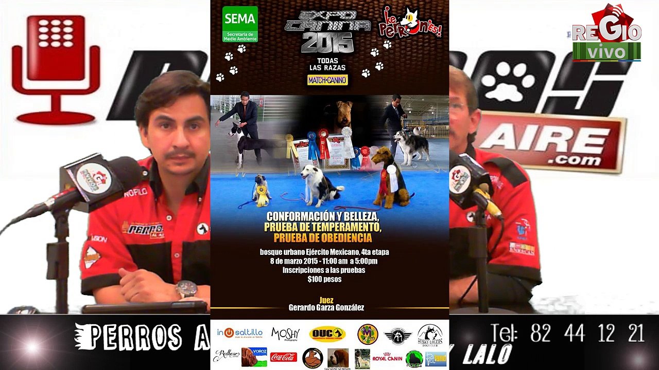 PERROS AL AIRE 14 DE  MARZO DEL 2015