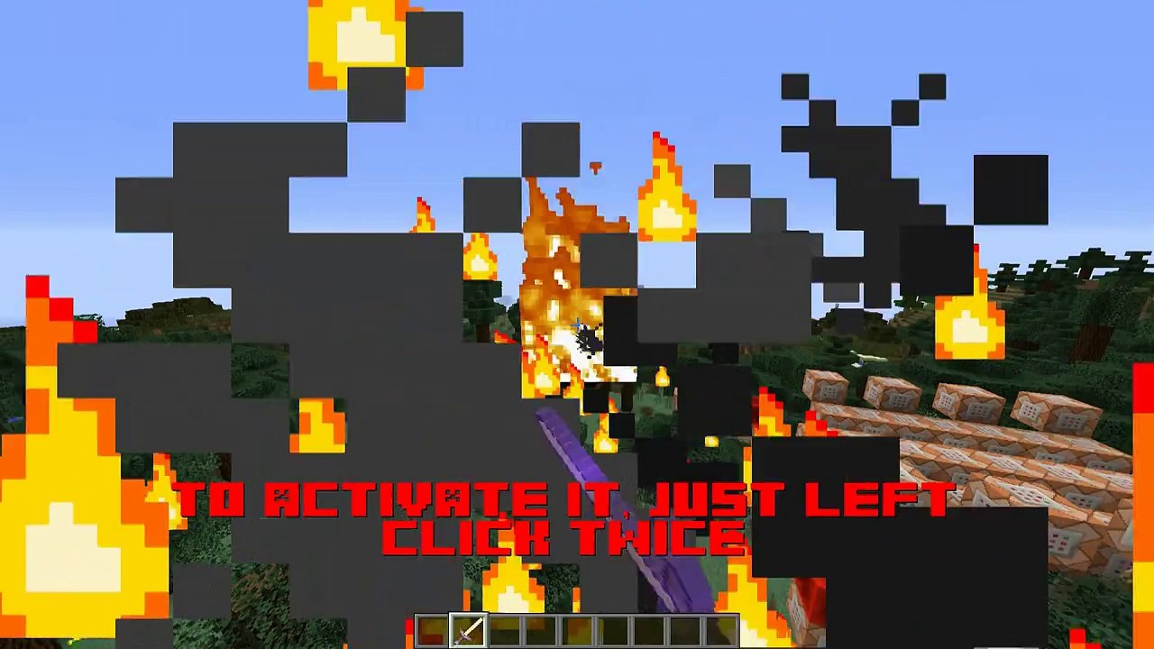 Fireball Sword with only ONE Command! [Minecraft 1.8.1+]