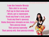 Birdman ft Nicki Minaj & Lil Wayne - Y U Mad (Lyrics On Screen)