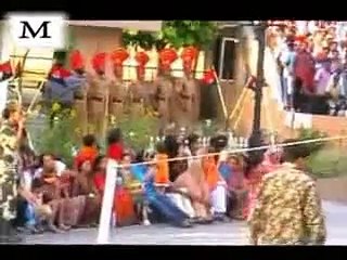 Parade at Wagah Border Full from indian side