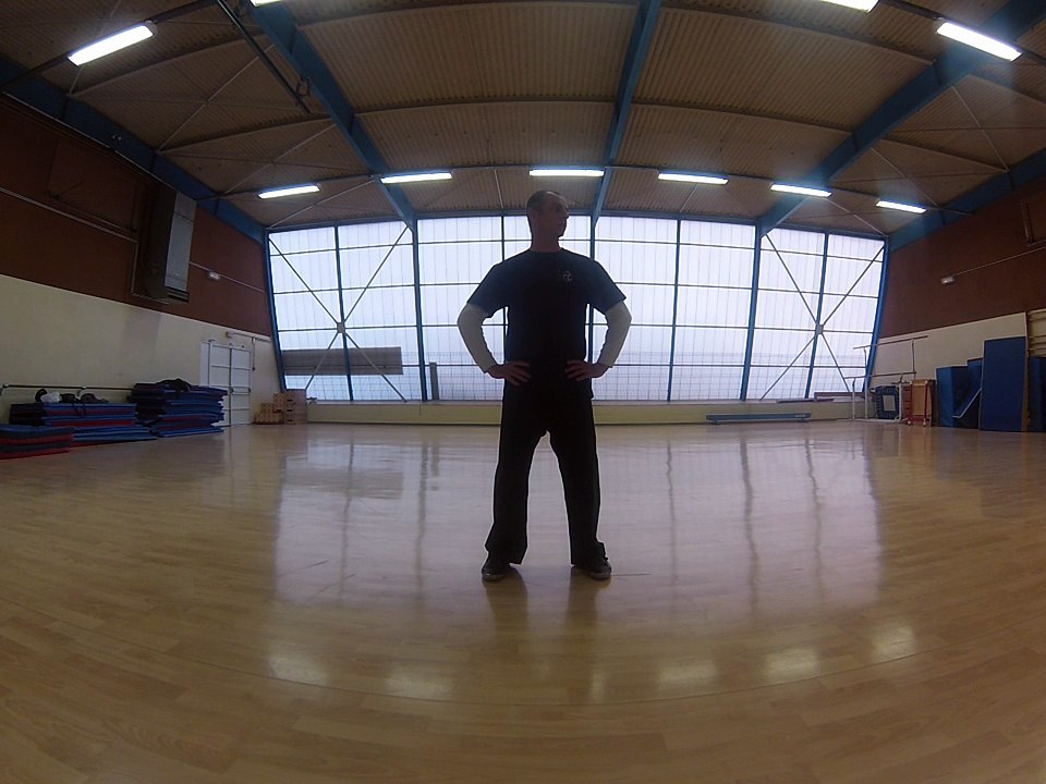 Enchainement Chansi Gong exercice 8 Touner la tête à gauche et à droite