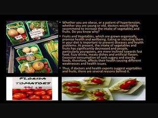 Five health benefits of eating farm fresh vegetables & fruits