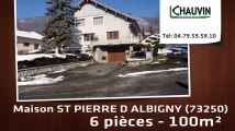 A vendre - ST PIERRE D ALBIGNY (73250) - 6 pièces - 100m²