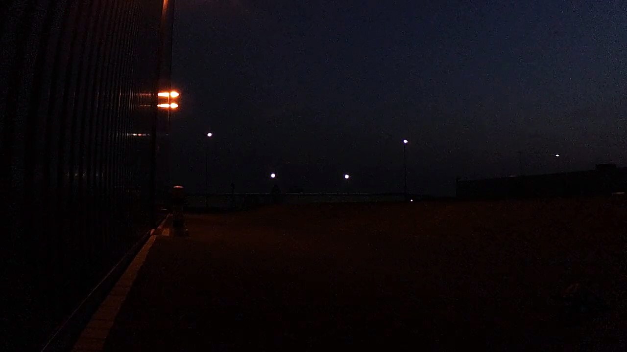 Test in der Dunkelheit