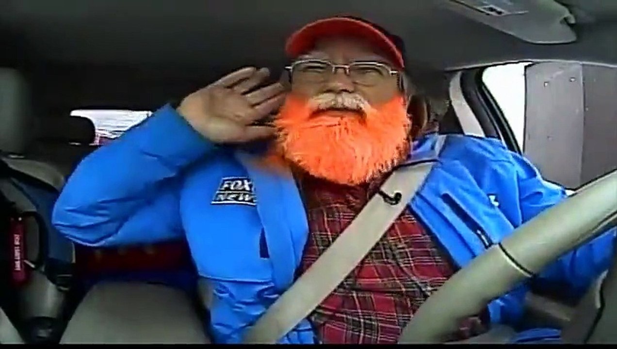 Ce journaliste complètement dingue ! Commande dans un fast-food en plein direct météo !