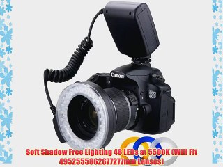 Polaroid 48 Macro LED Ring Flash