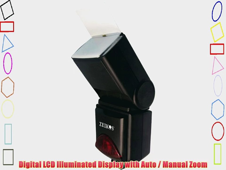 Zeikos ZE-690EX AF Digital Flash for Canon DSLR Cameras