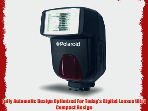 Polaroid PL-108AF Studio Series Digital Auto Focus / TTL Shoe Mount Flash For The Pentax Q
